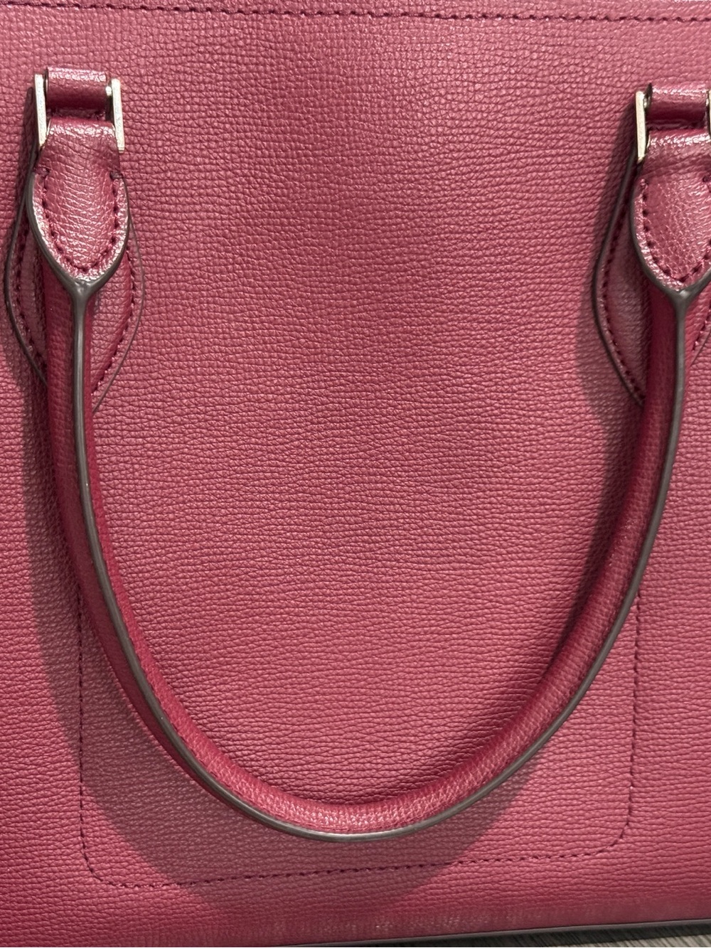 Kate Spade Burgundy Leather Satchel - Picture 10 of 15